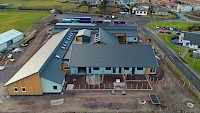 Further aerial footage of the New Eric Gray Resource Centre