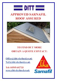 DITT now an Approved Sika Sarnafil Roof Assured Contractor