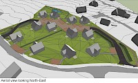 Works commence on Hjaltlands new housing scheme at Heathery Park, Gulberwick