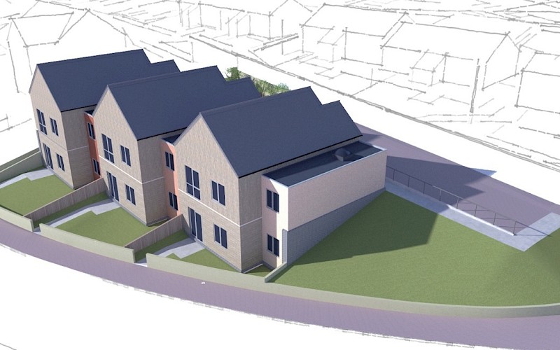 Consent received for 6 x 1 Bedroom Flats North Road/Staney Hill, Lerwick