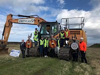 SaxaVord team welcomes community to view ground preparations at Spaceport